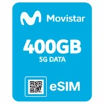 Movistar eSIM 5G Data - 400GB