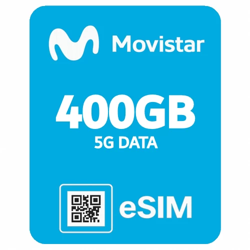 movistar-esim-prepago-spain Movistar eSIM 5G Data - 400GB - Image 1